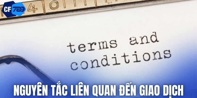 Nguyên tắc liên quan đến giao dịch của người chơi
